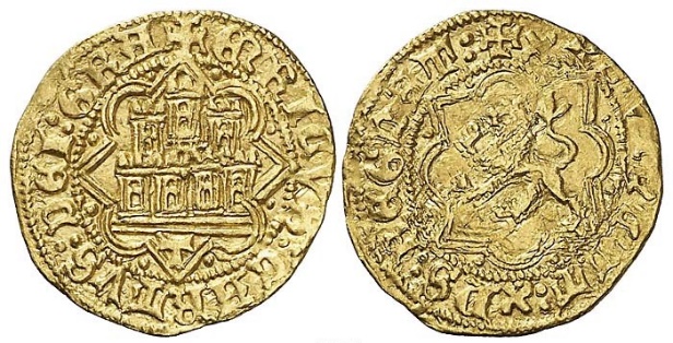 Tipo 29. Medio Enrique Castellano de oro - Imagen 16