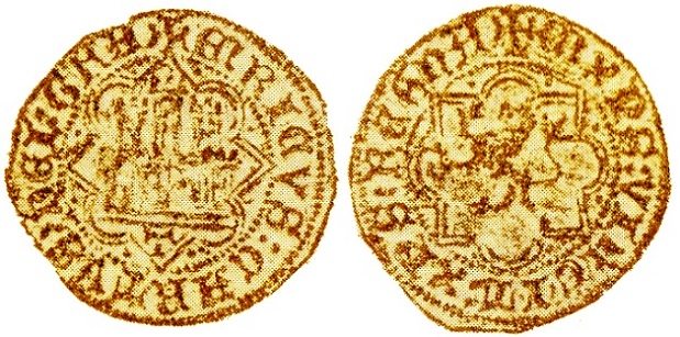 Tipo 29. Medio Enrique Castellano de oro - Imagen 18