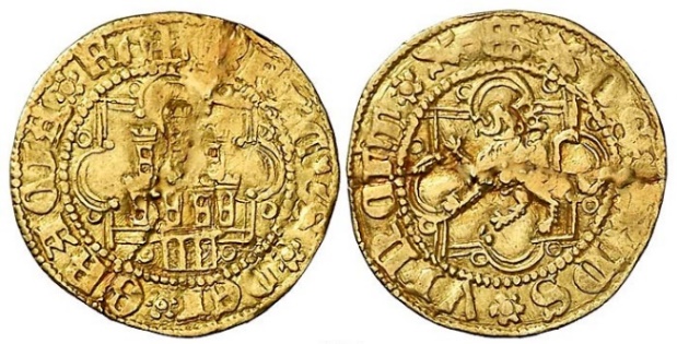 Tipo 29. Medio Enrique Castellano de oro - Imagen 21