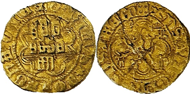 Tipo 29. Medio Enrique Castellano de oro - Imagen 22