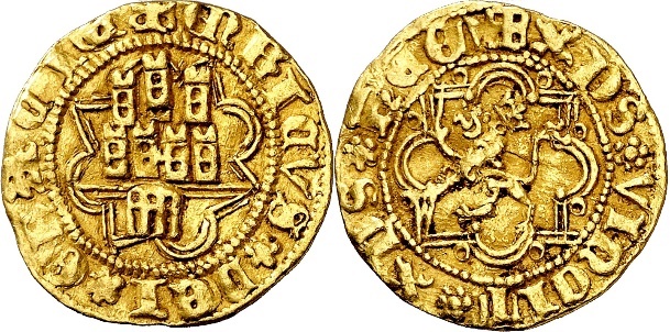 Tipo 29. Medio Enrique Castellano de oro - Imagen 23