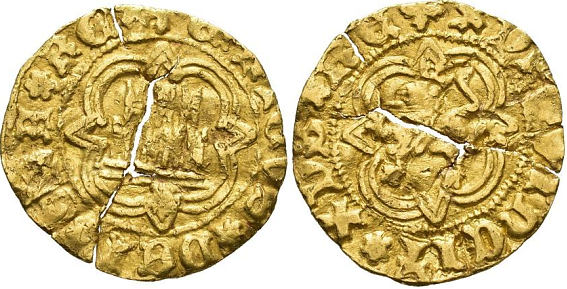 Tipo 29. Medio Enrique Castellano de oro - Imagen 26