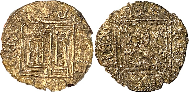 Tipo 31. Dinero Novén con castillo y león, con orla cuadrada - Imagen 19