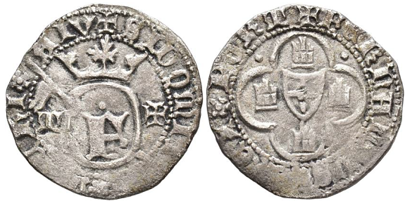 Tipo 9. Grave con inicial “F” coronada en blasón - Imagen 12