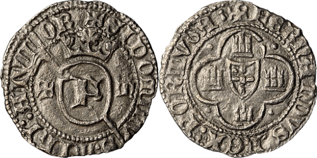 Tipo 9. Grave con inicial “F” coronada en blasón - Imagen 17