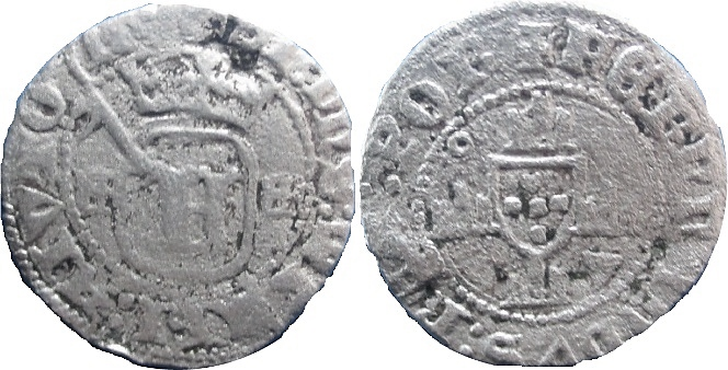 Tipo 9. Grave con inicial “F” coronada en blasón - Imagen 29