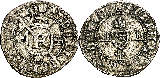 Tipo 9. Grave con inicial “F” coronada en blasón - Imagen 3