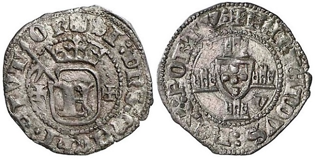 Tipo 9. Grave con inicial “F” coronada en blasón - Imagen 32