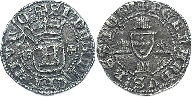 Tipo 9. Grave con inicial “F” coronada en blasón - Imagen 35