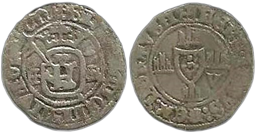 Tipo 9. Grave con inicial “F” coronada en blasón - Imagen 38