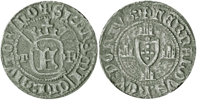 Tipo 9. Grave con inicial “F” coronada en blasón - Imagen 6