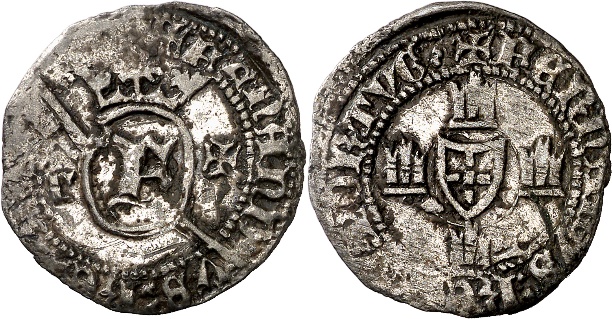 Tipo 9. Grave con inicial “F” coronada en blasón - Imagen 8