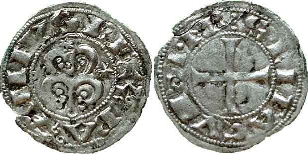 Tipo 92(50). Dinero de la Emisión alfonsina del Mártir San Facundo - Imagen 2