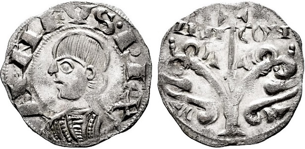 Tipo [A3]. Dinero de la Emisión jaquesa del Árbol de la Vida - Imagen 10