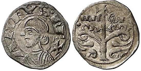 Tipo [A3]. Dinero de la Emisión jaquesa del Árbol de la Vida - Imagen 8