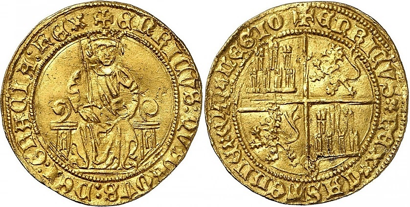 Tipo 3. Enrique de la Silla Alta y Baja de oro
