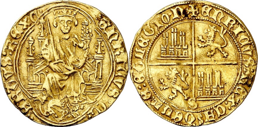 Tipo 3. Enrique de la Silla Alta y Baja de oro