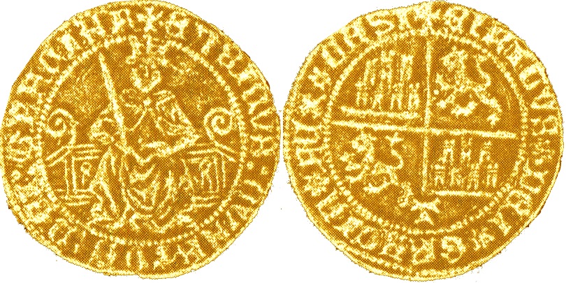 Tipo 3. Enrique de la Silla Alta y Baja de oro
