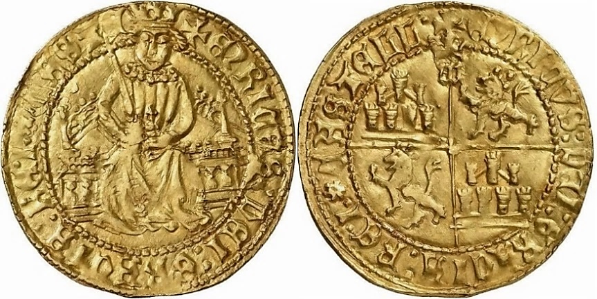 Tipo 3. Enrique de la Silla Alta y Baja de oro