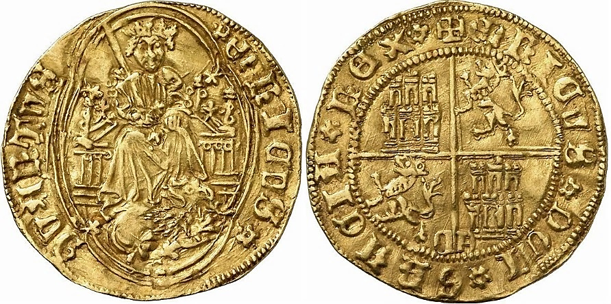 Tipo 3. Enrique de la Silla Alta y Baja de oro