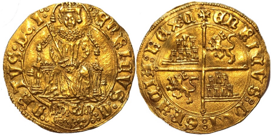 Tipo 3. Enrique de la Silla Alta y Baja de oro
