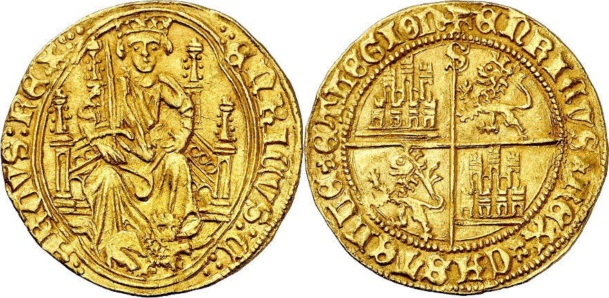 Tipo 3. Enrique de la Silla Alta y Baja de oro