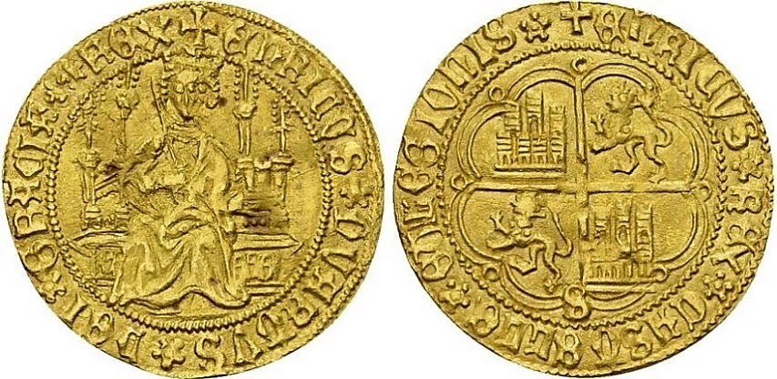 Tipo 3. Enrique de la Silla Alta y Baja de oro