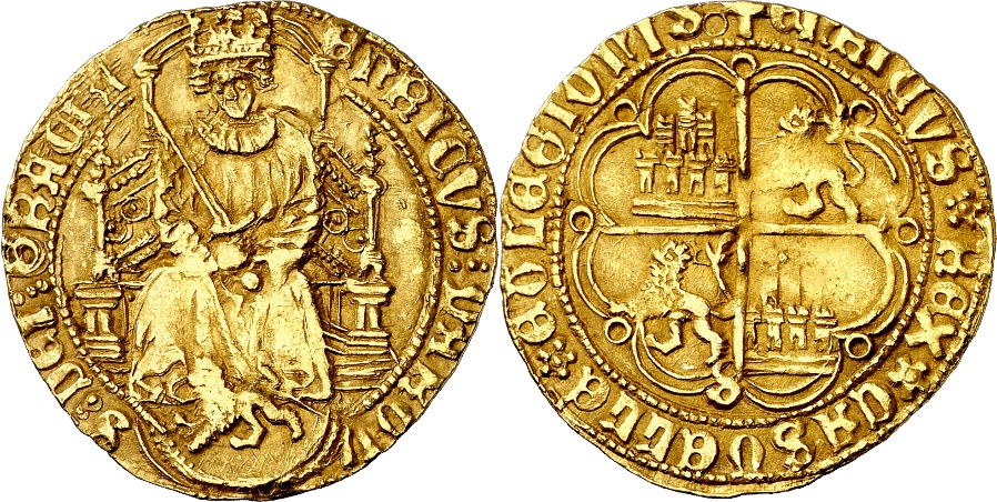 Tipo 3. Enrique de la Silla Alta y Baja de oro