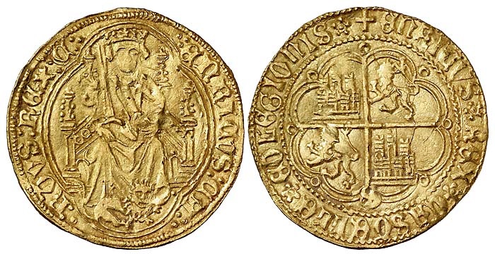 Tipo 3. Enrique de la Silla Alta y Baja de oro