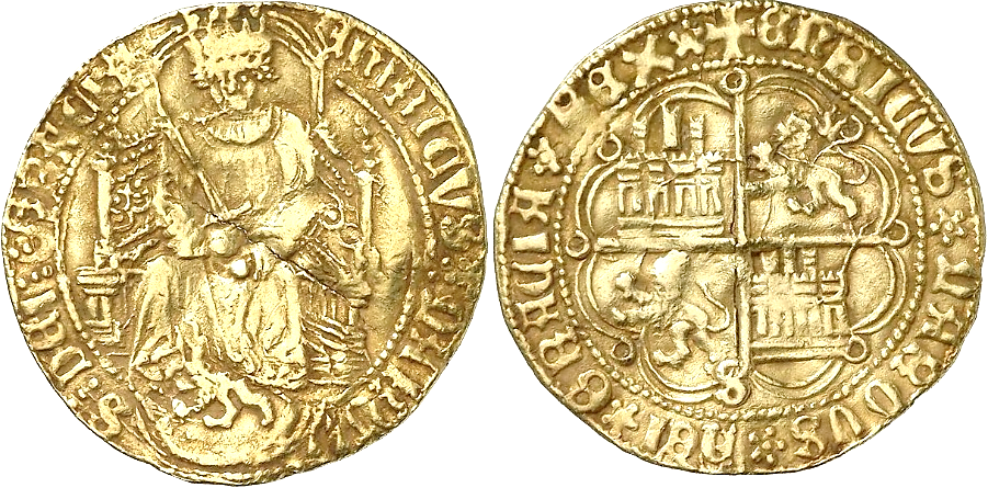 Tipo 3. Enrique de la Silla Alta y Baja de oro