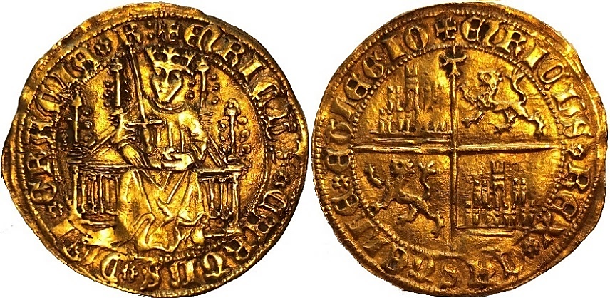 Tipo 3. Enrique de la Silla Alta y Baja de oro