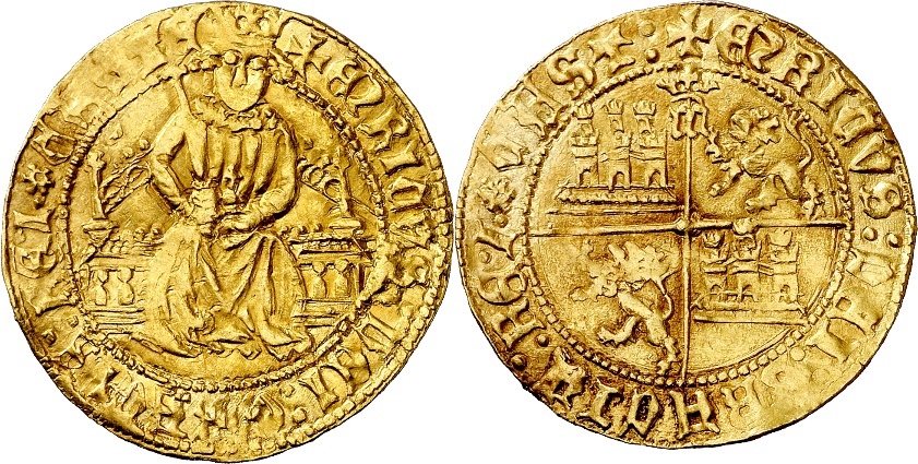 Tipo 3. Enrique de la Silla Alta y Baja de oro