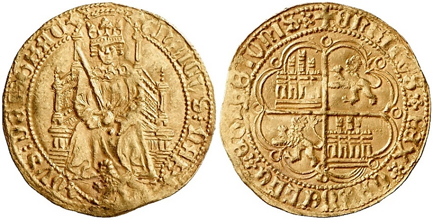 Tipo 3. Enrique de la Silla Alta y Baja de oro