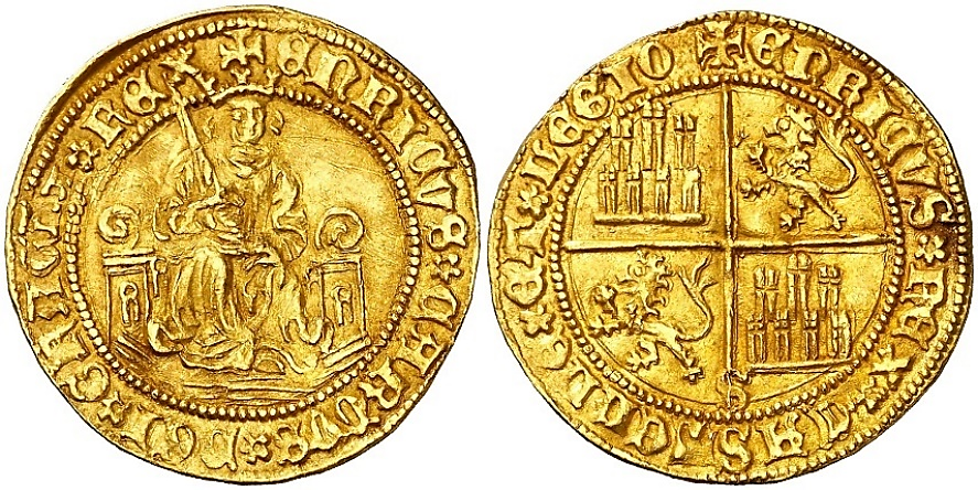 Tipo 3. Enrique de la Silla Alta y Baja de oro