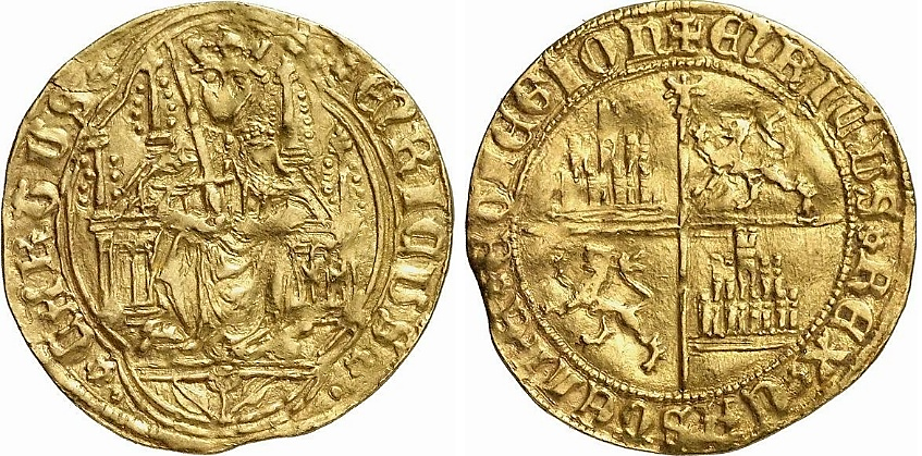 Tipo 3. Enrique de la Silla Alta y Baja de oro