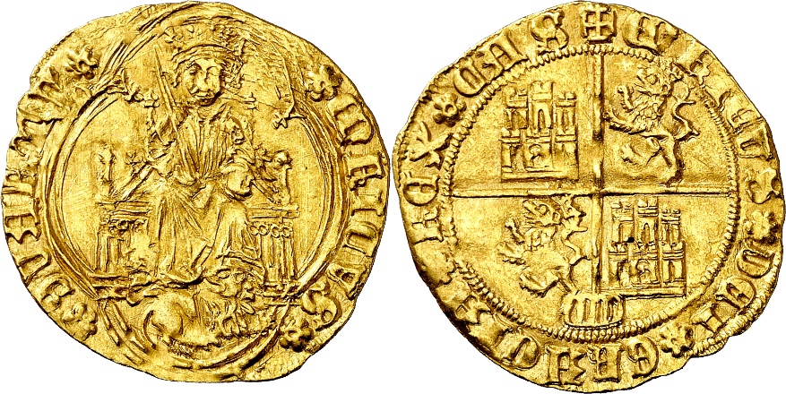 Tipo 3. Enrique de la Silla Alta y Baja de oro