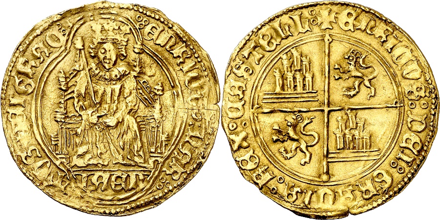 Tipo 3. Enrique de la Silla Alta y Baja de oro