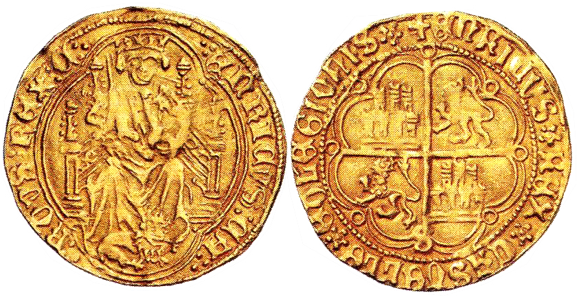 Tipo 3. Enrique de la Silla Alta y Baja de oro
