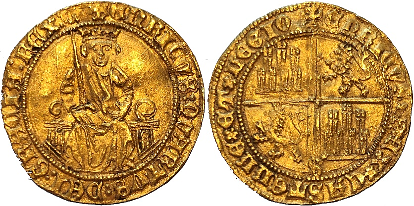 Tipo 3. Enrique de la Silla Alta y Baja de oro
