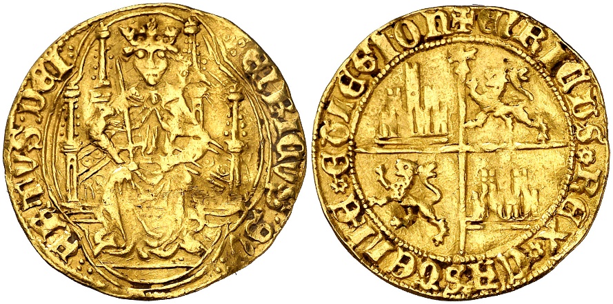 Tipo 3. Enrique de la Silla Alta y Baja de oro