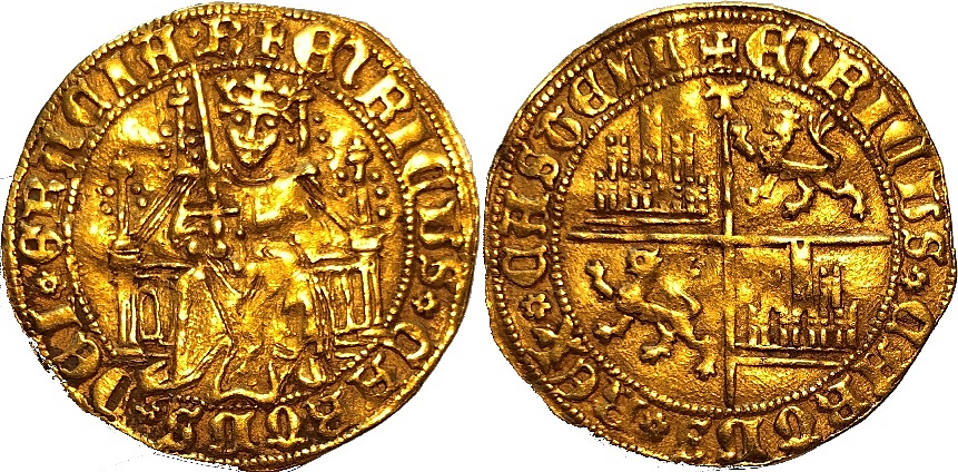 Tipo 3. Enrique de la Silla Alta y Baja de oro