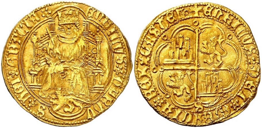 Tipo 3. Enrique de la Silla Alta y Baja de oro