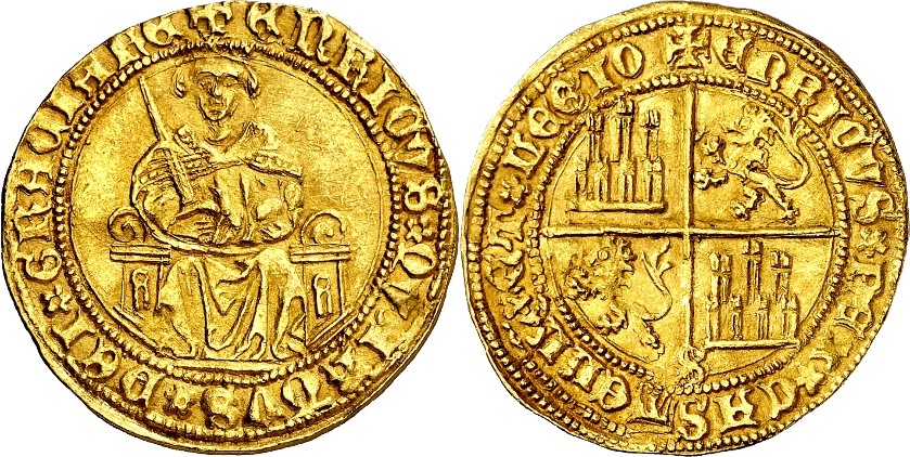 Tipo 3. Enrique de la Silla Alta y Baja de oro
