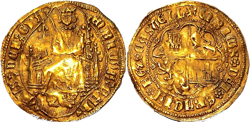 Tipo 3. Enrique de la Silla Alta y Baja de oro