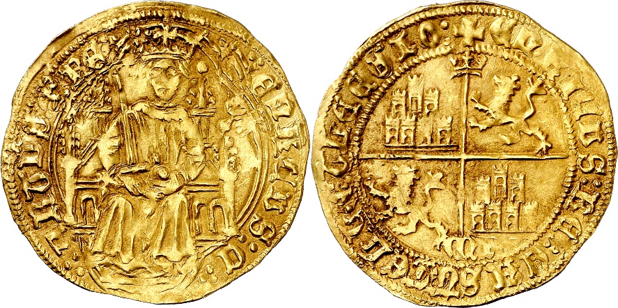 Tipo 3. Enrique de la Silla Alta y Baja de oro
