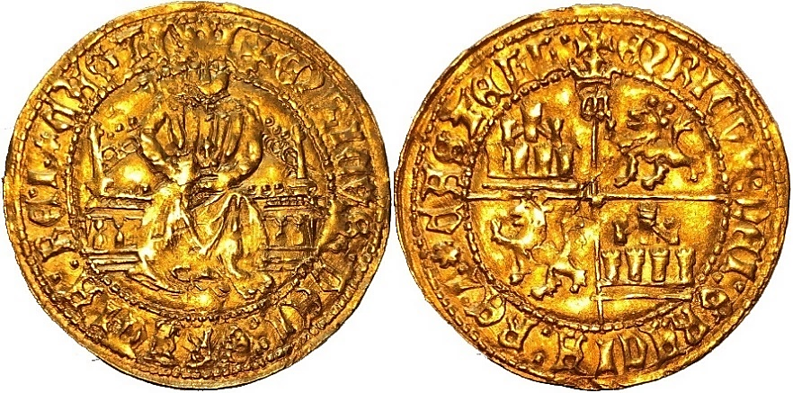 Tipo 3. Enrique de la Silla Alta y Baja de oro