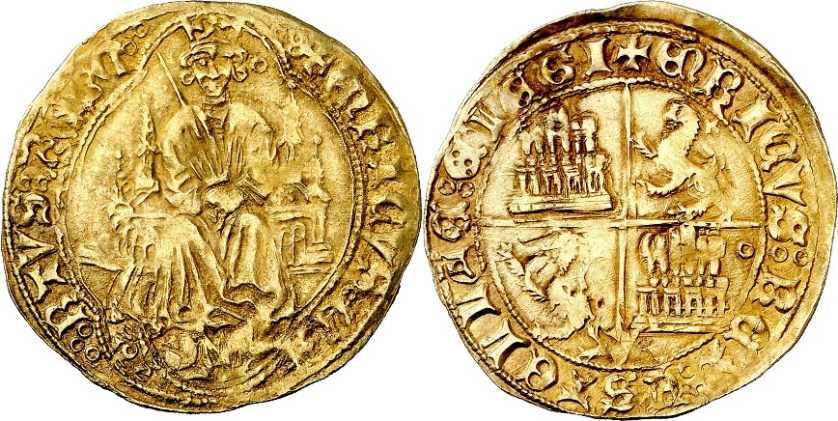 Tipo 3. Enrique de la Silla Alta y Baja de oro