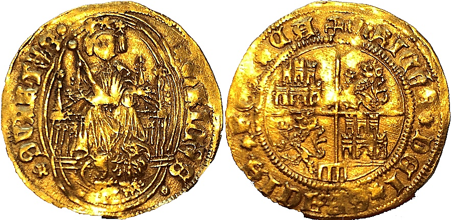 Tipo 3. Enrique de la Silla Alta y Baja de oro