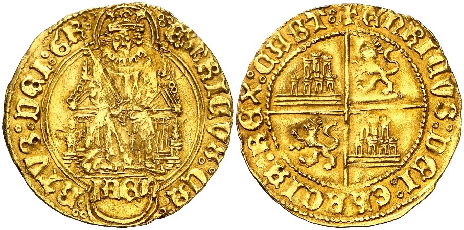 Tipo 3. Enrique de la Silla Alta y Baja de oro