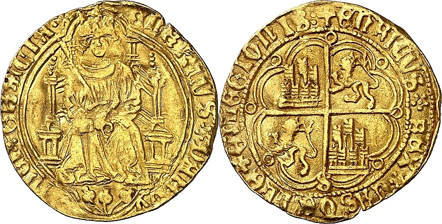 Tipo 3. Enrique de la Silla Alta y Baja de oro